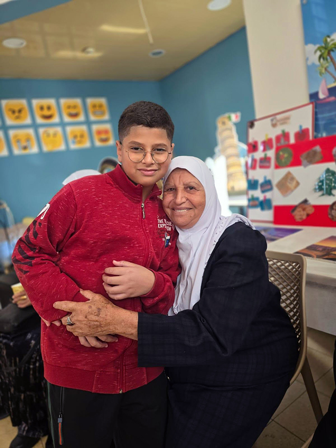 ملتقى الأجيال في مدرسة أجيال الابتدائية في جلجولية